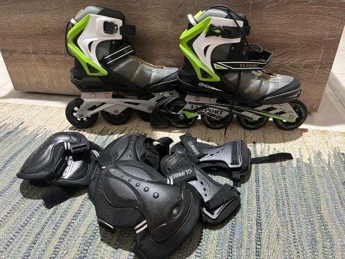 Rollerblades with protection