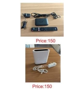 modem and wireless router