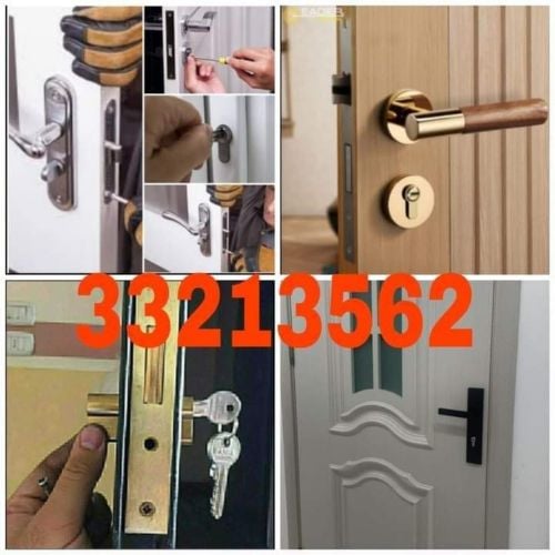 تركيب وصيانة الأبواب والاقفال وفت