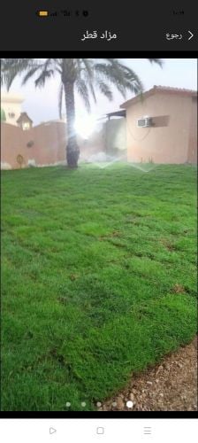 زراعة الفيلا والبيوت وشبكة الرى