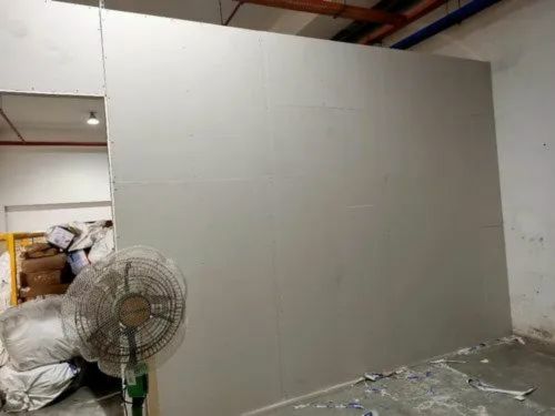 Gypsum board portion work