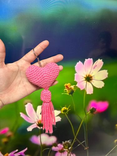 Heart keychain