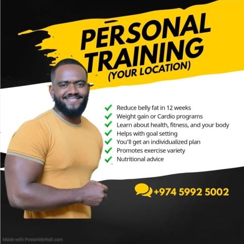 Personal Trainer Qatar - Fitness 