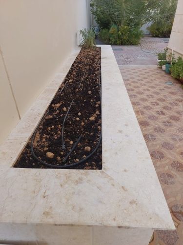 عمل احواض زراعية