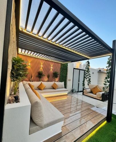 Garden, pergola, & home decor