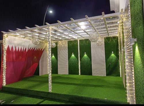 ديكور الحدائق والبرجولات والمنزل