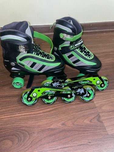 roller skaters with 2 and 4 wheel