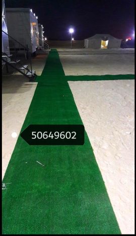 العشب الأخضر التورتاني