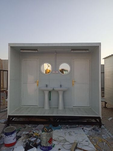 cabin toilet kitchen