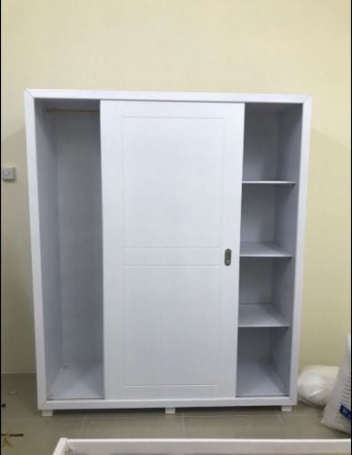 Wooden sliding cabinet available