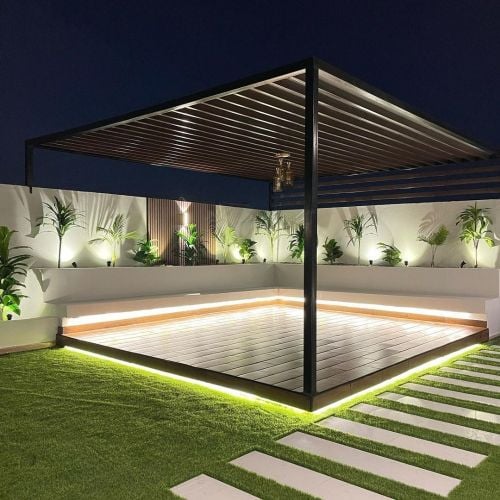 ديكور الحدائق والبرجولات والمنزل,