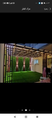 ديكورات الحدائق والبرجلات