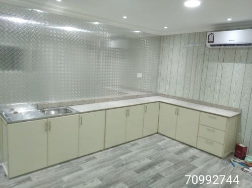 cabin toilet kitchen