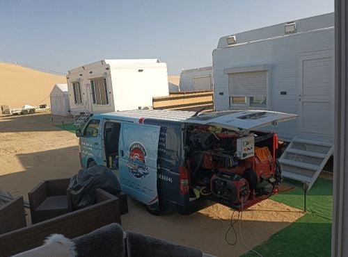 بدك تنظف معدات التخييم