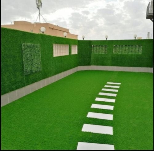 artificial grass decor
