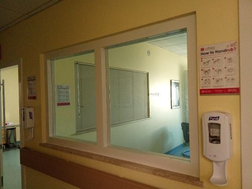 fire Red doors and Windows