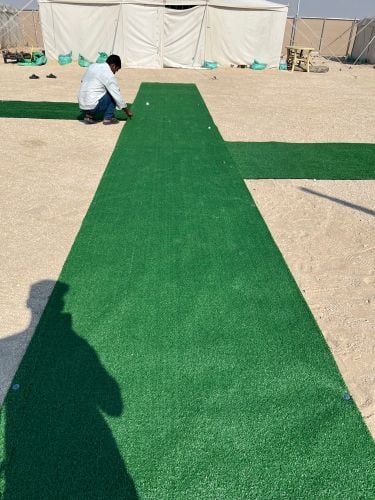 مخيمات السجاد العشبي / المنزل