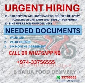 COURIER DELIVERY DRIVER