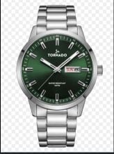 TORNADO GREEN DIAL WATCH
