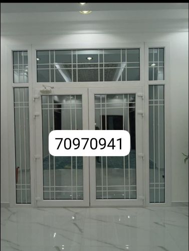 اعمال الالمنيوم والزجاج ويو بي في