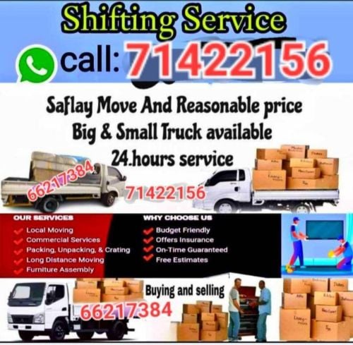 shifting & moving  sarvice