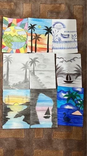 للرسم المشاريع المدرسية او غيره