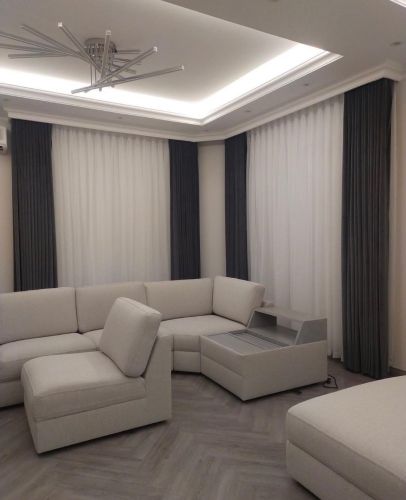 curtains  spc flooring