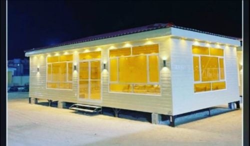cabin toilet kitchen available