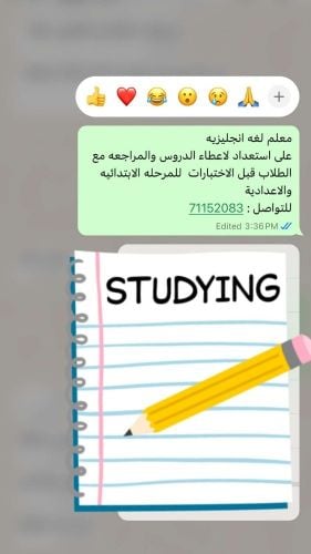 مدرس لغه انجليزيه ابتدائي واعدادي