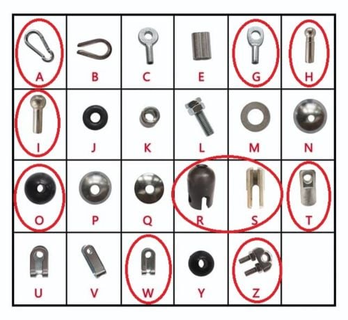 fitness equipments spare parts