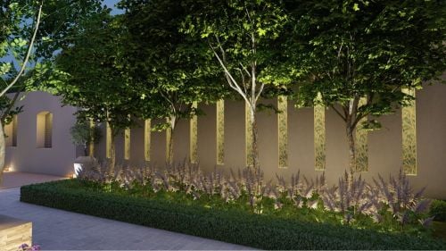 اللاندإسكيب والديكورات الخارجية