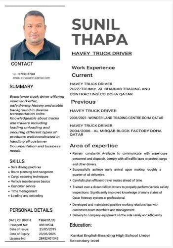 Sunil thapa