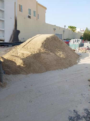 رمل مغسول  .ورمل بلاستر