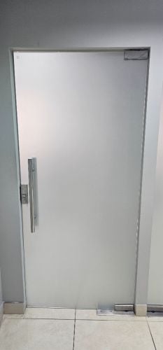 frameless tempered glass doors