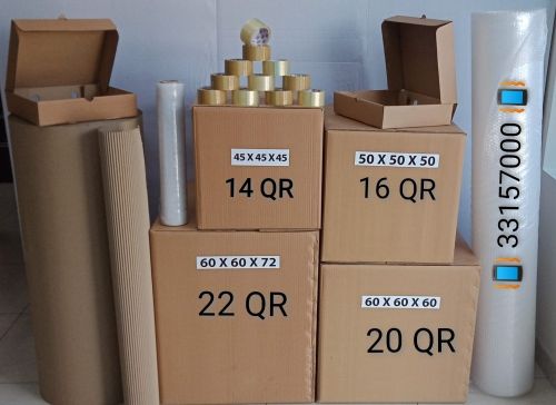 empty boxes