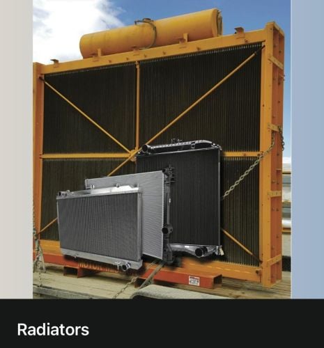 Mannai radiators and condensers