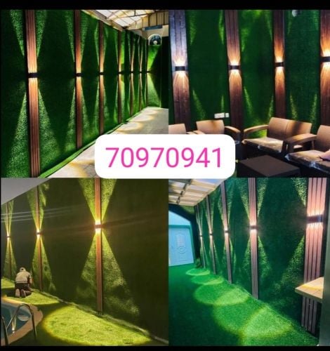artificial grass & outdoor decor
