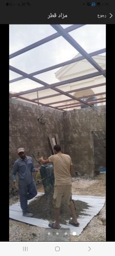 مقاول بناء ملاحق ومجالس  وتشطيب