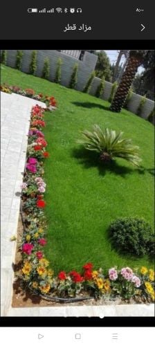 صيانه الحديقة وشبكة الرى