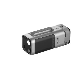 Air inflator with car battery