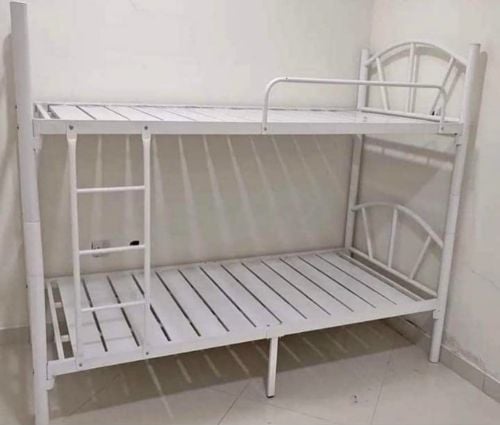 steel bed double new heavy.