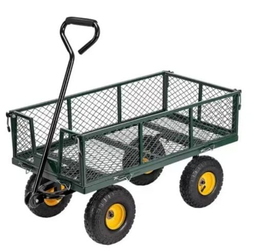 steel garden cart