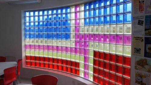 Blocks from Glass