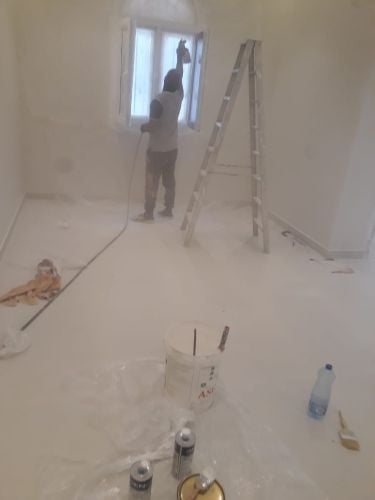 السريع صبغ أبواب وغرف واجهات فلل