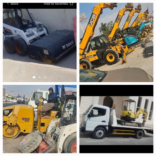 Telescopic for rent and Jcb