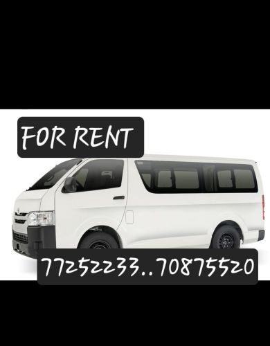 haice mitsubshi Nissan for rent