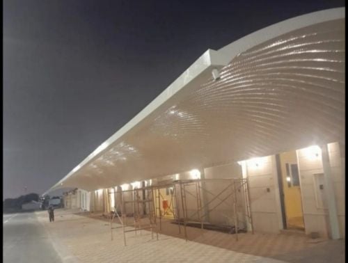 Quick Span we work Car parkin