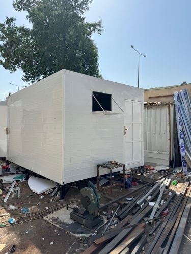 cabin toilet kitchen available