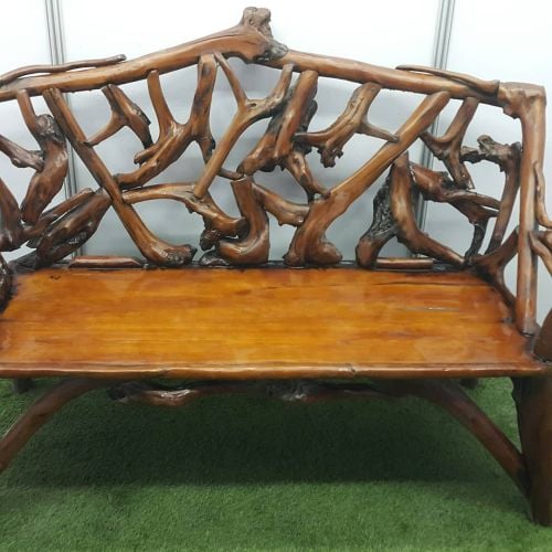 wooden chairs and tables