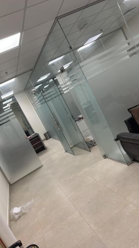 Aluminum & Glass work